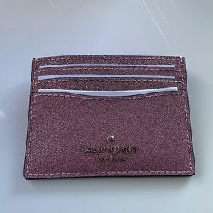 Lola Glitter Boxed Small Slim Cardholder